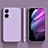 Ultra-thin Silicone Gel Soft Case 360 Degrees Cover YK4 for Realme 10S 5G Clove Purple