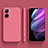 Ultra-thin Silicone Gel Soft Case 360 Degrees Cover YK4 for Realme 10S 5G Hot Pink