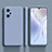 Ultra-thin Silicone Gel Soft Case 360 Degrees Cover YK4 for Realme Q5 Pro 5G Lavender Gray