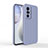 Ultra-thin Silicone Gel Soft Case 360 Degrees Cover YK4 for Vivo X70 5G Lavender Gray