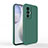 Ultra-thin Silicone Gel Soft Case 360 Degrees Cover YK4 for Vivo X70 5G Midnight Green