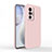 Ultra-thin Silicone Gel Soft Case 360 Degrees Cover YK4 for Vivo X70 5G Pink