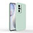 Ultra-thin Silicone Gel Soft Case 360 Degrees Cover YK4 for Vivo X70t Matcha Green