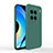 Ultra-thin Silicone Gel Soft Case 360 Degrees Cover YK4 for Vivo X90 Pro 5G Midnight Green