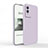 Ultra-thin Silicone Gel Soft Case 360 Degrees Cover YK4 for Vivo Y74s 5G Clove Purple