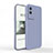 Ultra-thin Silicone Gel Soft Case 360 Degrees Cover YK4 for Vivo Y74s 5G Lavender Gray