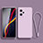 Ultra-thin Silicone Gel Soft Case 360 Degrees Cover YK4 for Xiaomi Redmi Note 12 Explorer Clove Purple