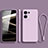 Ultra-thin Silicone Gel Soft Case 360 Degrees Cover YK5 for Xiaomi Redmi Note 13 5G Clove Purple