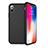 Ultra-thin Silicone Gel Soft Case 360 Degrees Z02 for Apple iPhone Xs Black