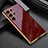 Ultra-thin Silicone Gel Soft Case Cover AC1 for Samsung Galaxy S21 Ultra 5G Red