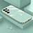 Ultra-thin Silicone Gel Soft Case Cover M01 for Samsung Galaxy S22 Ultra 5G Green