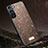 Ultra-thin Silicone Gel Soft Case Cover S01 for Samsung Galaxy S22 5G Brown