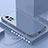 Ultra-thin Silicone Gel Soft Case Cover S01 for Xiaomi Poco X4 Pro 5G Lavender Gray