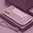 Ultra-thin Silicone Gel Soft Case Cover S01 for Xiaomi Redmi Note 10 5G Purple