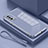 Ultra-thin Silicone Gel Soft Case Cover S01 for Xiaomi Redmi Note 9 4G Lavender Gray