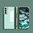 Ultra-thin Silicone Gel Soft Case Cover S02 for Samsung Galaxy S21 Plus 5G Green