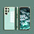 Ultra-thin Silicone Gel Soft Case Cover S02 for Samsung Galaxy S21 Ultra 5G Green