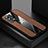 Ultra-thin Silicone Gel Soft Case Cover S02 for Vivo iQOO 8 Pro 5G Brown