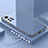Ultra-thin Silicone Gel Soft Case Cover S02 for Xiaomi Poco M4 Pro 5G Lavender Gray