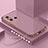 Ultra-thin Silicone Gel Soft Case Cover S02 for Xiaomi Redmi 12C 4G Purple
