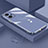 Ultra-thin Silicone Gel Soft Case Cover S02 for Xiaomi Redmi Note 11T Pro 5G Lavender Gray