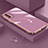 Ultra-thin Silicone Gel Soft Case Cover S02 for Xiaomi Redmi Note 9 4G Purple