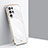 Ultra-thin Silicone Gel Soft Case Cover S04 for Samsung Galaxy S21 Ultra 5G White