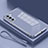 Ultra-thin Silicone Gel Soft Case Cover S04 for Samsung Galaxy S22 5G Lavender Gray