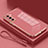 Ultra-thin Silicone Gel Soft Case Cover S04 for Samsung Galaxy S22 5G Red