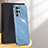 Ultra-thin Silicone Gel Soft Case Cover S04 for Samsung Galaxy S24 Ultra 5G Blue