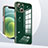 Ultra-thin Silicone Gel Soft Case Cover S06 for Apple iPhone 14 Plus Green