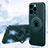 Ultra-thin Silicone Gel Soft Case Cover with Mag-Safe Magnetic AC1 for Apple iPhone 15 Pro