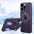 Ultra-thin Silicone Gel Soft Case Cover with Mag-Safe Magnetic AC1 for Apple iPhone 15 Pro Max
