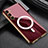 Ultra-thin Silicone Gel Soft Case Cover with Mag-Safe Magnetic AC1 for Samsung Galaxy S23 5G Red