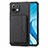 Ultra-thin Silicone Gel Soft Case Cover with Magnetic A04 for Xiaomi Mi 11 Lite 4G Black