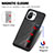 Ultra-thin Silicone Gel Soft Case Cover with Magnetic A06 for Xiaomi Mi 11 Lite 5G NE