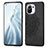 Ultra-thin Silicone Gel Soft Case Cover with Magnetic A07 for Xiaomi Mi 11 Lite 5G NE