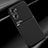 Ultra-thin Silicone Gel Soft Case Cover with Magnetic D01 for Huawei Honor 60 Pro 5G Black