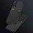 Ultra-thin Silicone Gel Soft Case Cover with Magnetic D01 for Huawei Honor 70 5G Black