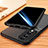 Ultra-thin Silicone Gel Soft Case Cover with Magnetic D01 for Huawei Honor 70 5G Black