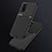 Ultra-thin Silicone Gel Soft Case Cover with Magnetic D01 for Huawei Honor V40 5G Black