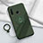 Ultra-thin Silicone Gel Soft Case Cover with Magnetic Finger Ring Stand A01 for Huawei Enjoy 10 Plus