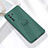 Ultra-thin Silicone Gel Soft Case Cover with Magnetic Finger Ring Stand A01 for Huawei Nova 7 SE 5G