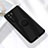 Ultra-thin Silicone Gel Soft Case Cover with Magnetic Finger Ring Stand A01 for Huawei Nova 7 SE 5G