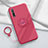 Ultra-thin Silicone Gel Soft Case Cover with Magnetic Finger Ring Stand A01 for Huawei P smart S