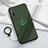 Ultra-thin Silicone Gel Soft Case Cover with Magnetic Finger Ring Stand A01 for Huawei P smart S