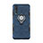 Ultra-thin Silicone Gel Soft Case Cover with Magnetic Finger Ring Stand A01 for Huawei P20 Pro