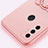 Ultra-thin Silicone Gel Soft Case Cover with Magnetic Finger Ring Stand A01 for Oppo A11s