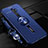 Ultra-thin Silicone Gel Soft Case Cover with Magnetic Finger Ring Stand A01 for Oppo Reno2