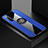 Ultra-thin Silicone Gel Soft Case Cover with Magnetic Finger Ring Stand A01 for Realme X50 5G